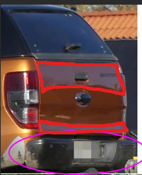 Fahrzeug HEck Auftrag