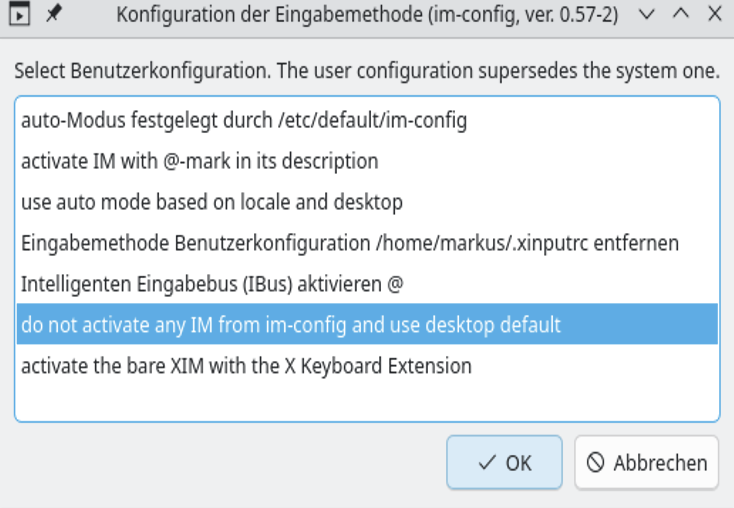 im-config