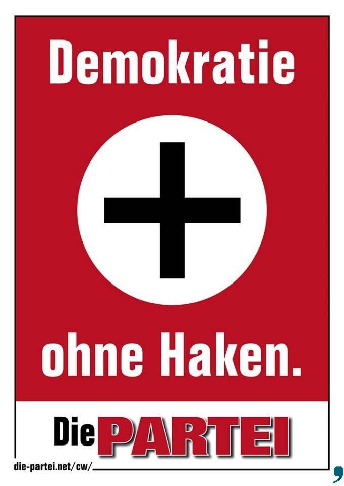 DiePARTEI Wahlplakat