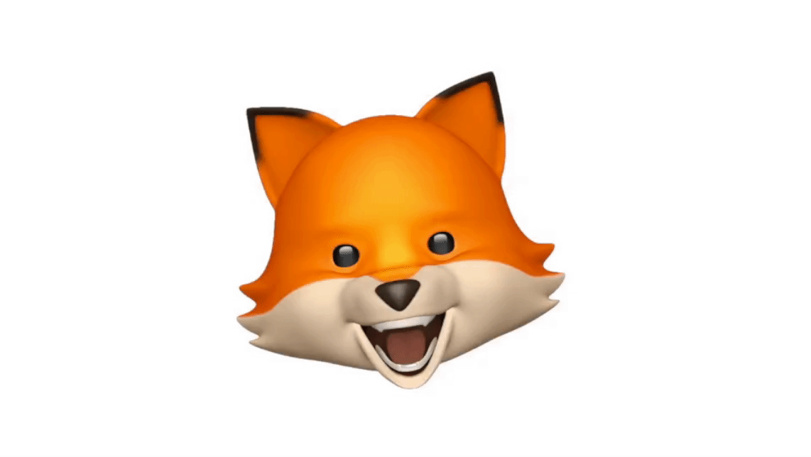 iphonex animoji fox 2