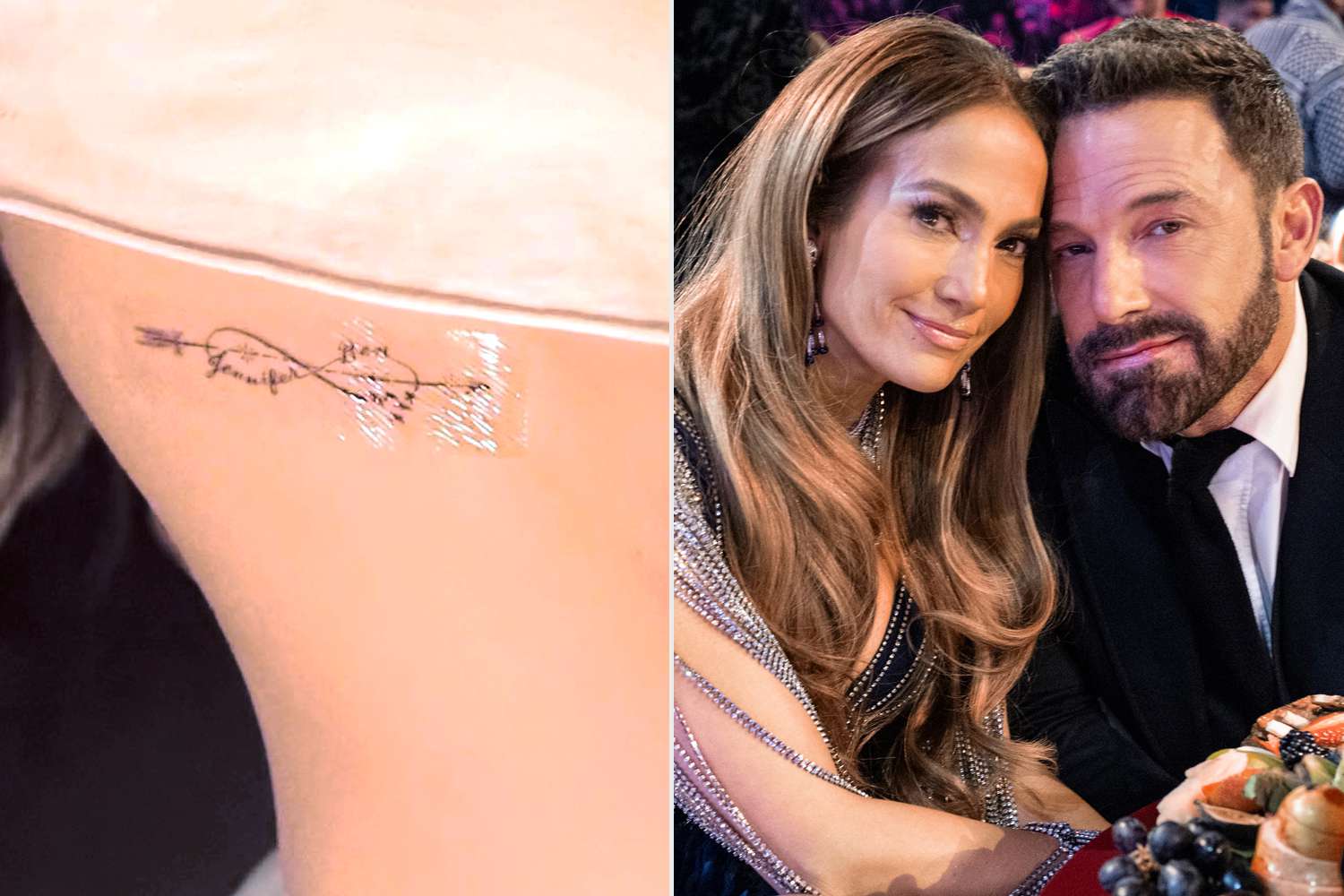 JLo BenAff Tattoos Valentine - Copy