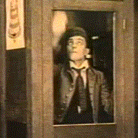 Buster Keaton window