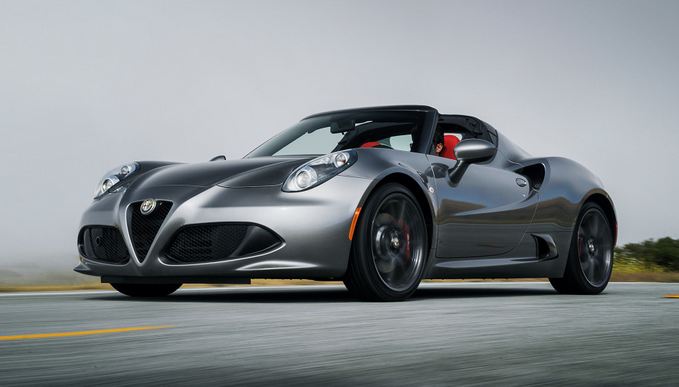 alfa romeo 4 C spider