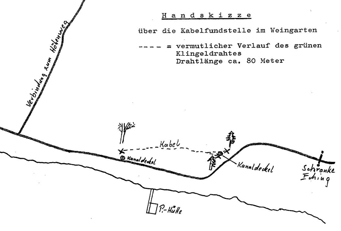 Klingeldraht Lageplan