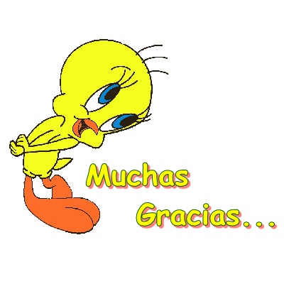 muchas gracias