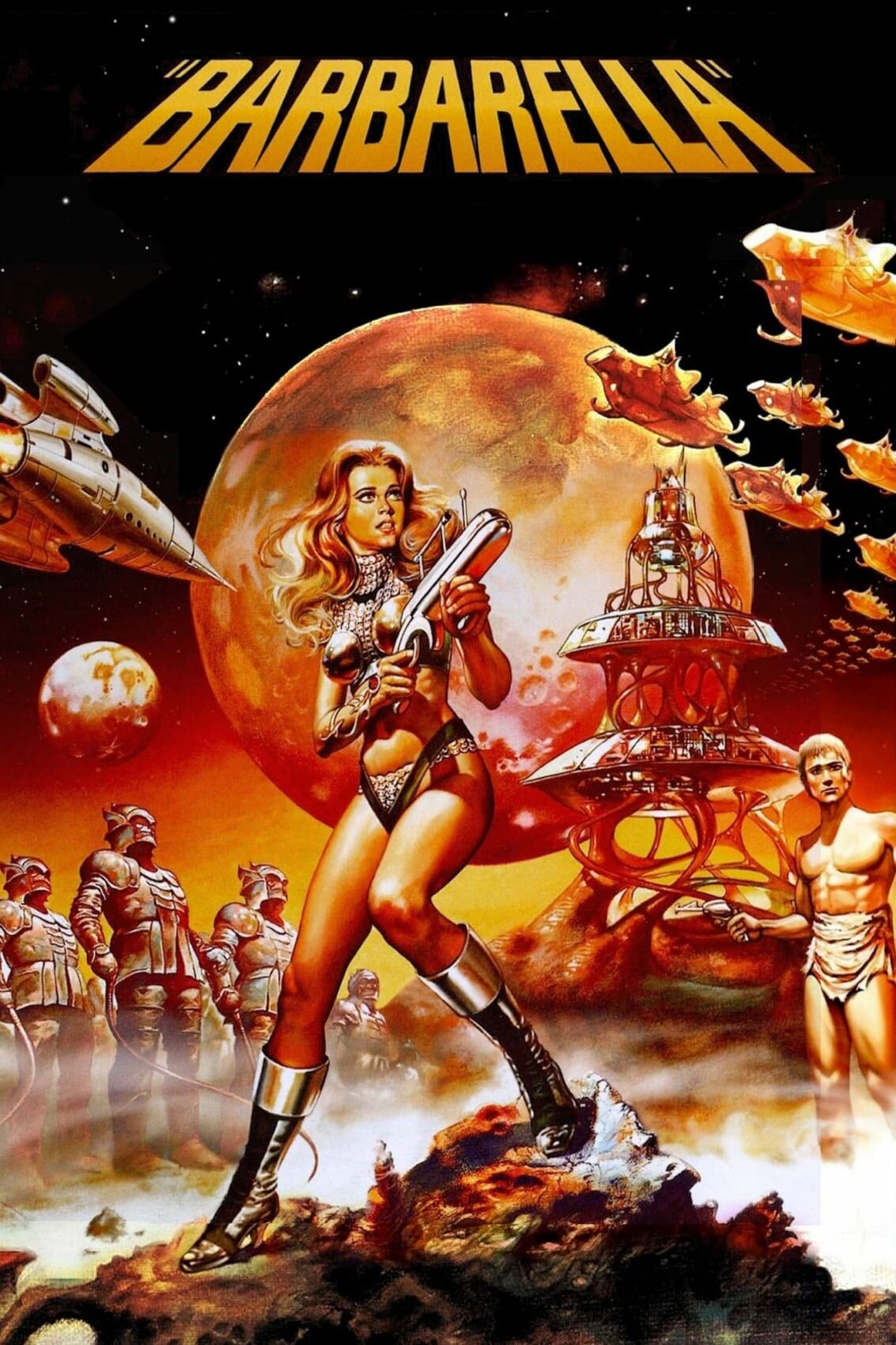 Barbarella 1968 poster Dino-De-Laurentis