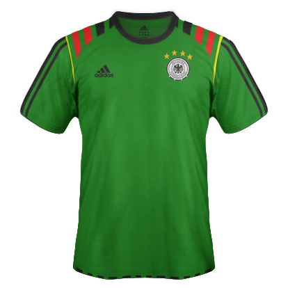 Deutschland Trikot Away grn