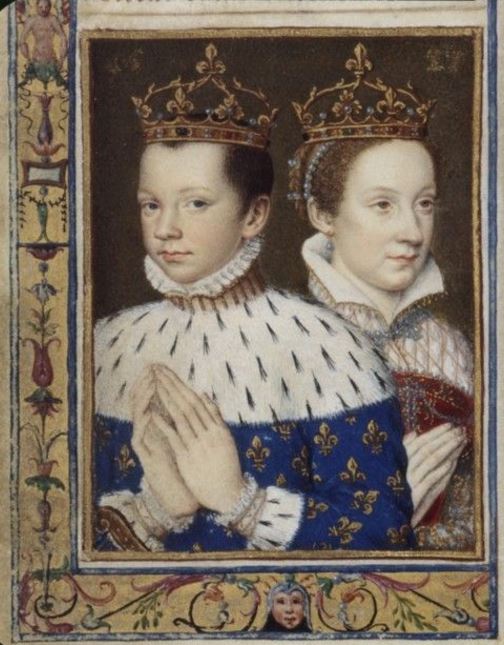 Franz II. und Maria Stuart Stundenbuch K