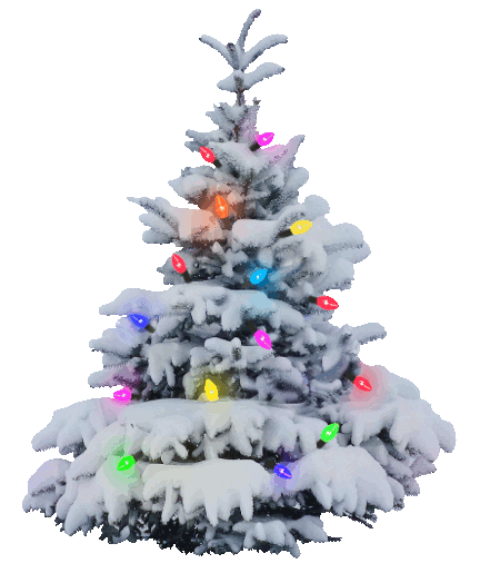 gif2       christmastree snowy lights cl
