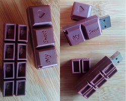 Schoko USB Sticks