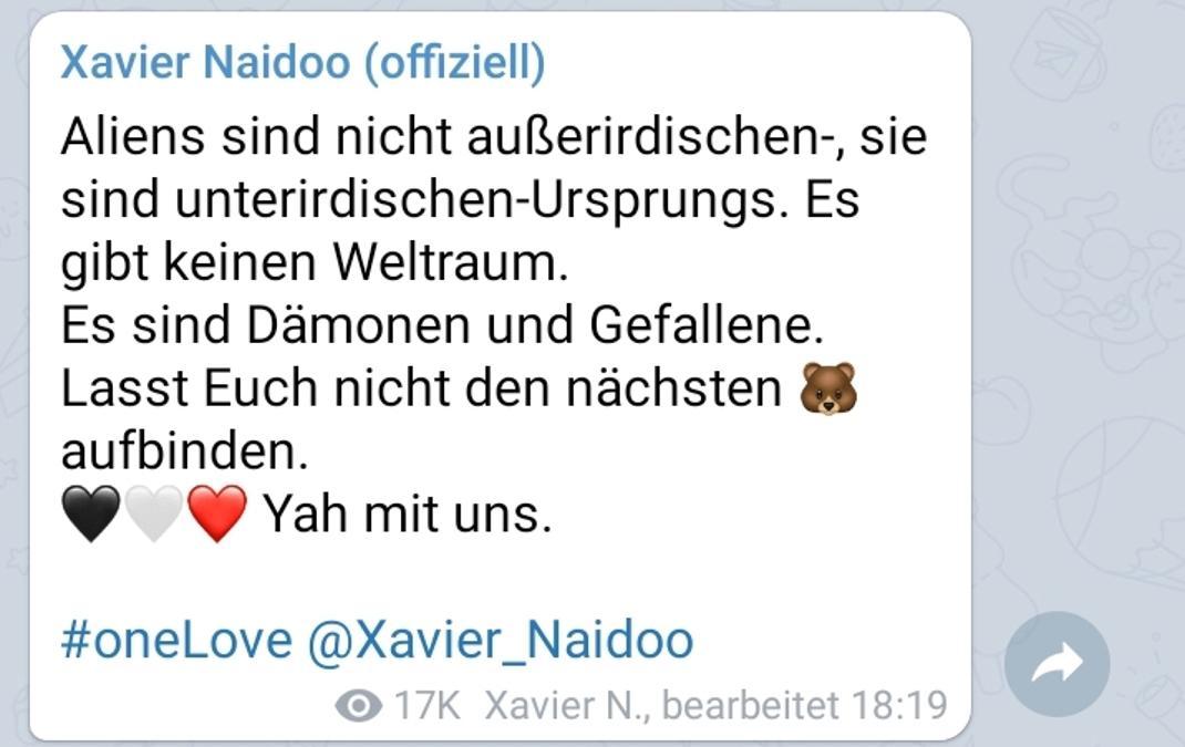 16029916-xavier-naidoo-glaubt-eine-flach