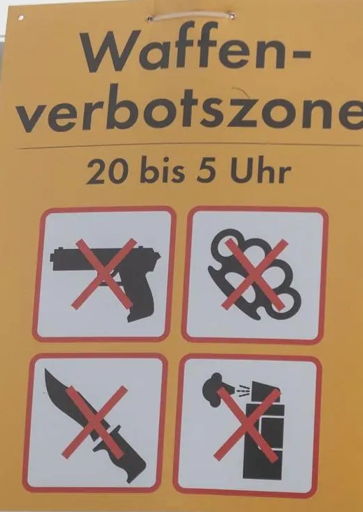 waffenverbotszone