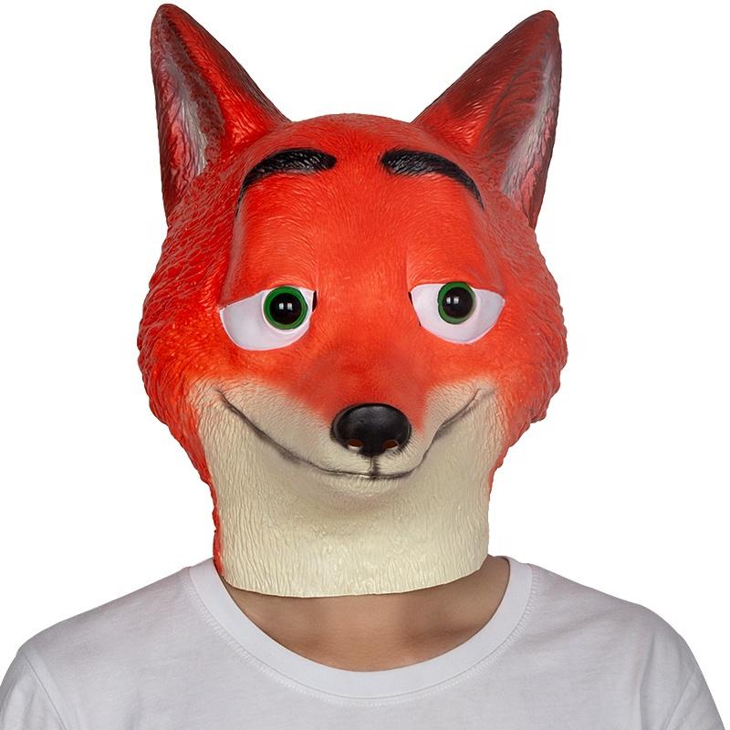 Eco-Friendly-Natural-Latex-Fox-Mask-Full