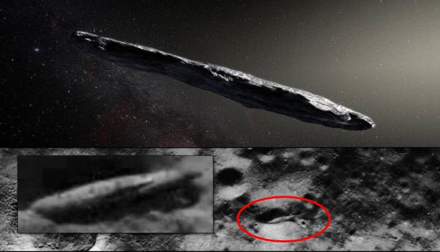 Oumuamua asteroid space