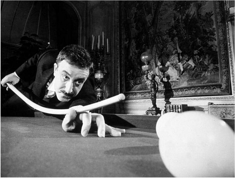 Peter  Sellers Billiard Shot in The Dark