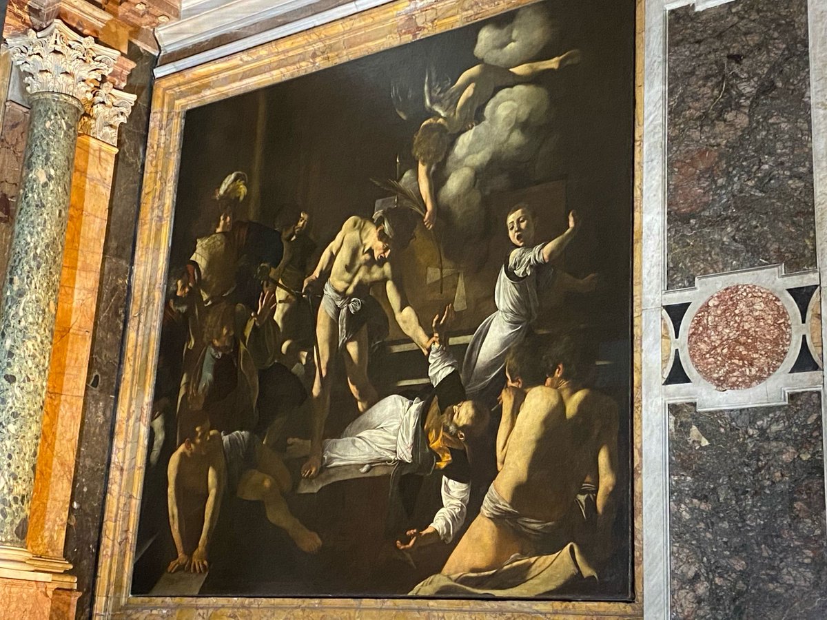 caravaggio il martirio di san matteo - C