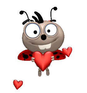love bug holding heart 300 clr