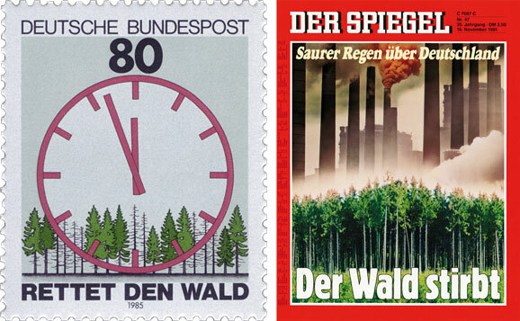 Briefmarke Waldsterben
