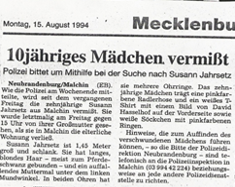 Bericht 15. August