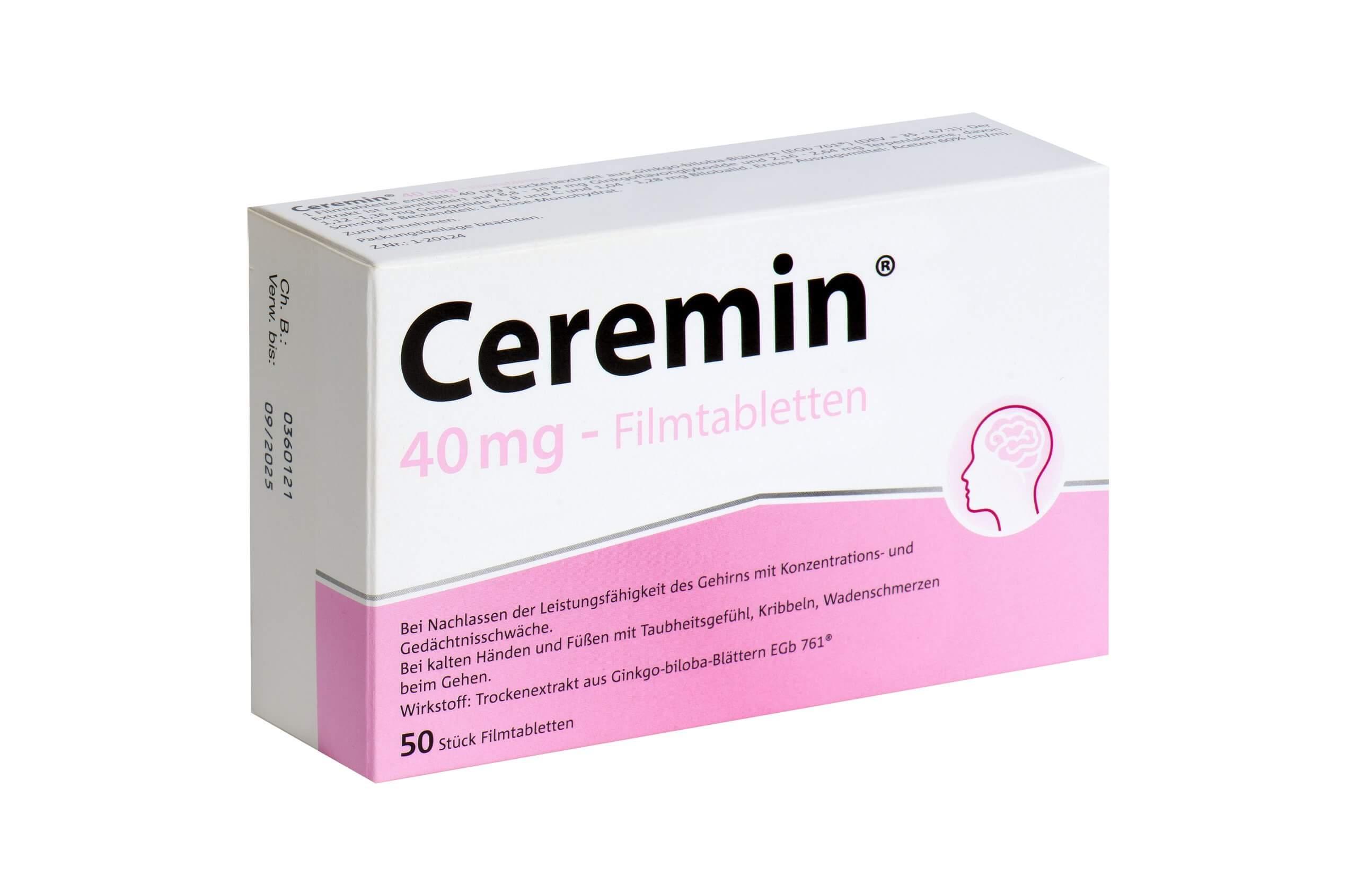 Ceremin Filmtabletten 40mg 50 Stueck-sca