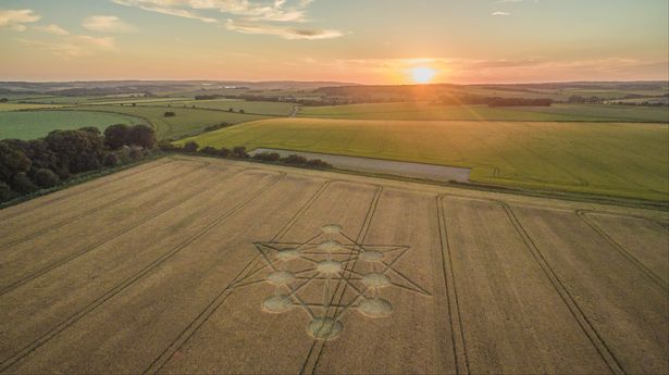 Badbury crop circle