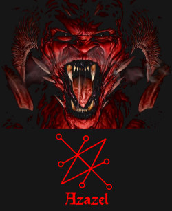 azazel demon the fallen angel t shirt-r3