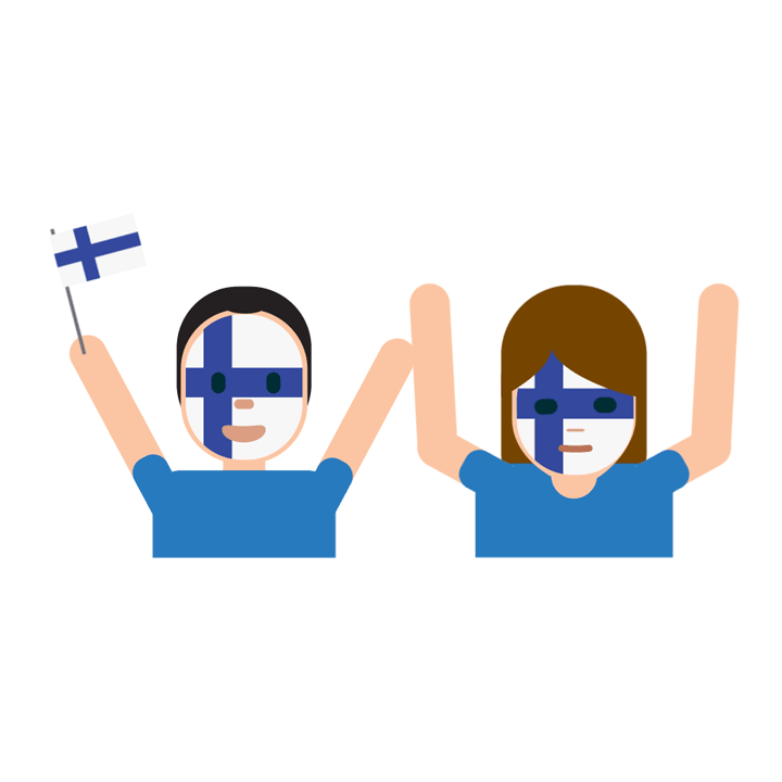 23-lost-hopes-finnish-flag-face-paint
