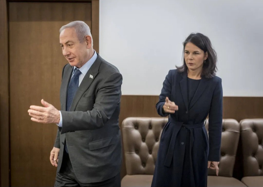 Baerbock und Netanjahu - Copy