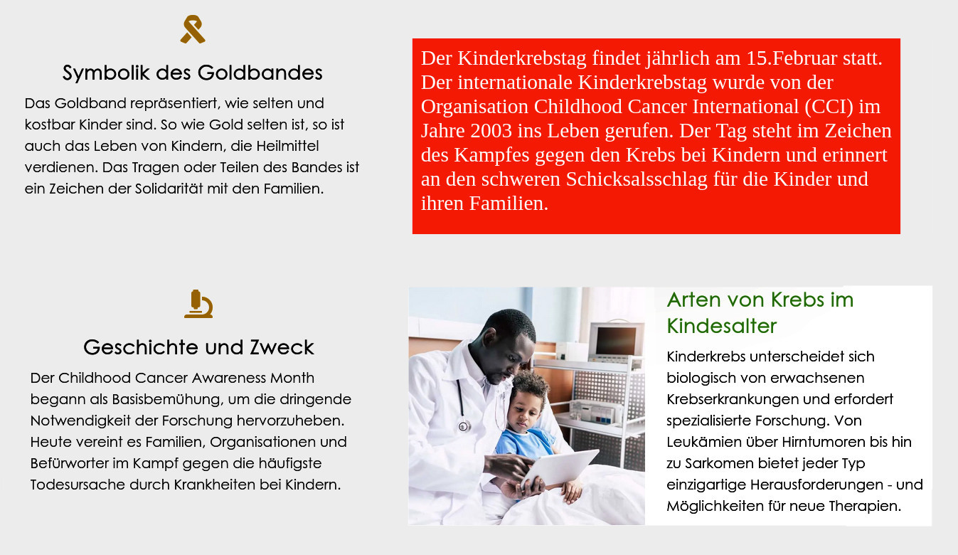 Kinderkrebstag 2026