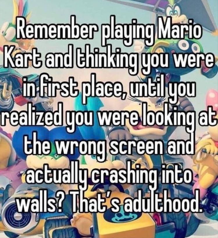 mario cart wrong screen