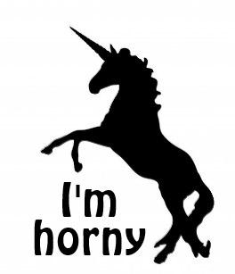 im horny unicorn coffee mug-r77741253228