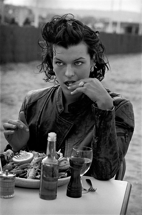 Milla Jovovich by Peter Lindbergh