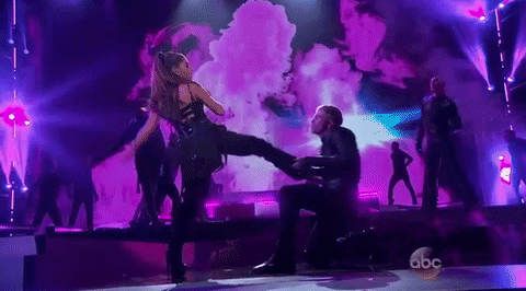 0 ariana kicking