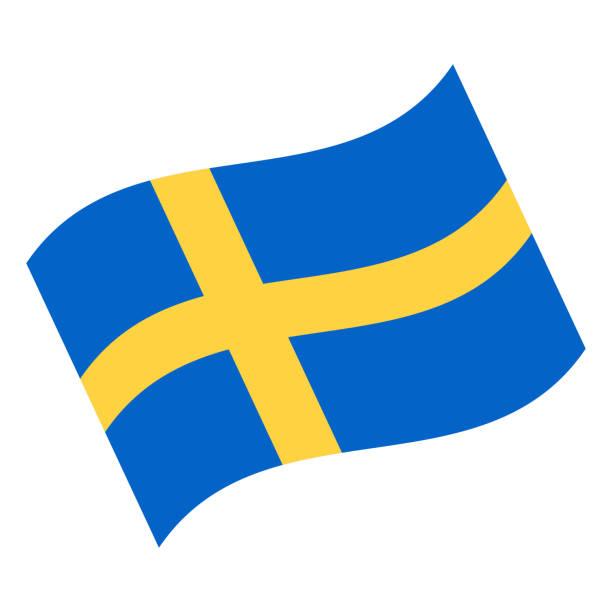sweden-waving-flag-vector-flat-icon-vect