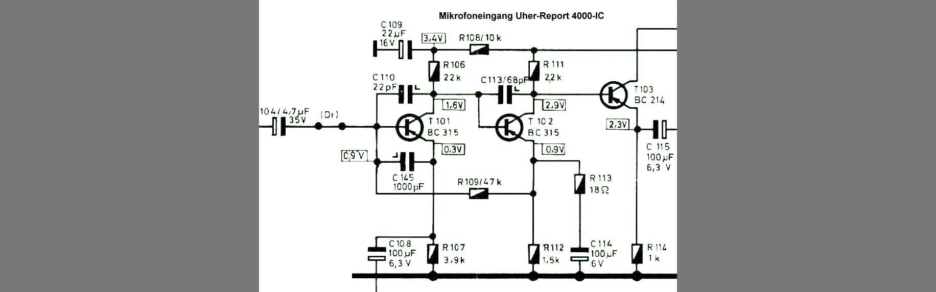 Mic uher-IC