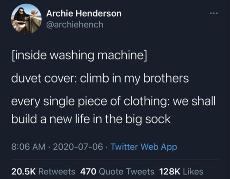 inside washing machine