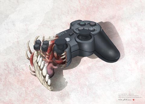 playstation 3 anatomie by madspeitersen