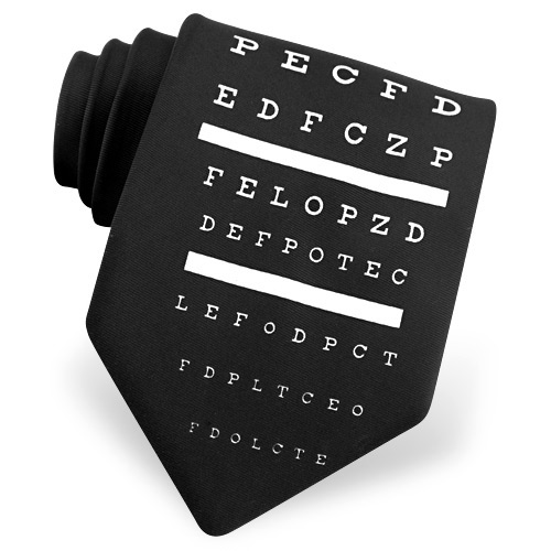 eyesight-chart-tie
