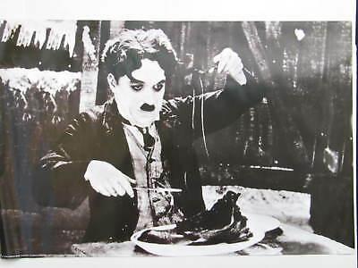 Charly-Chaplin-Goldrausch-Schuh-essen