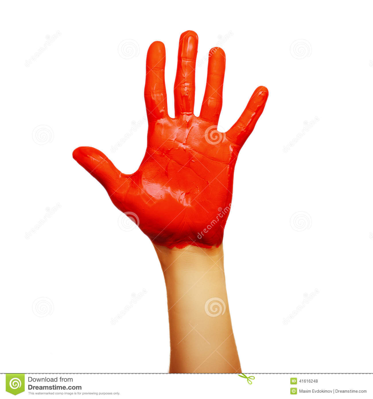 hand-der-roten-farbe-41616248