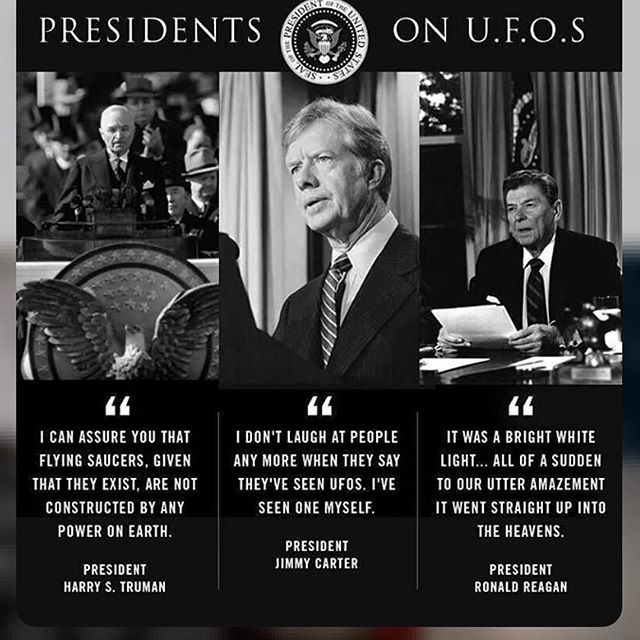 presidents on ufos