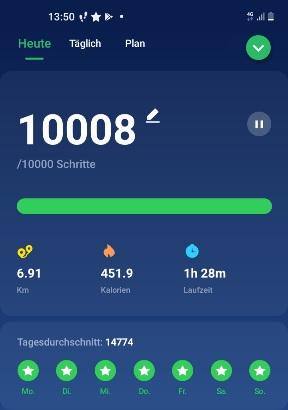 Screenshot 20220116-135020 Pedometer Ste