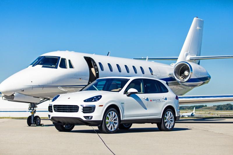 Delta Private Jets - Porsche Partnership