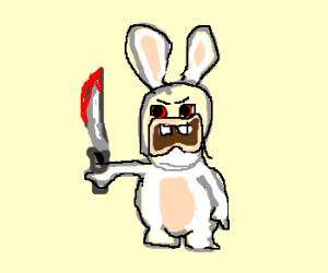 hase mit messer