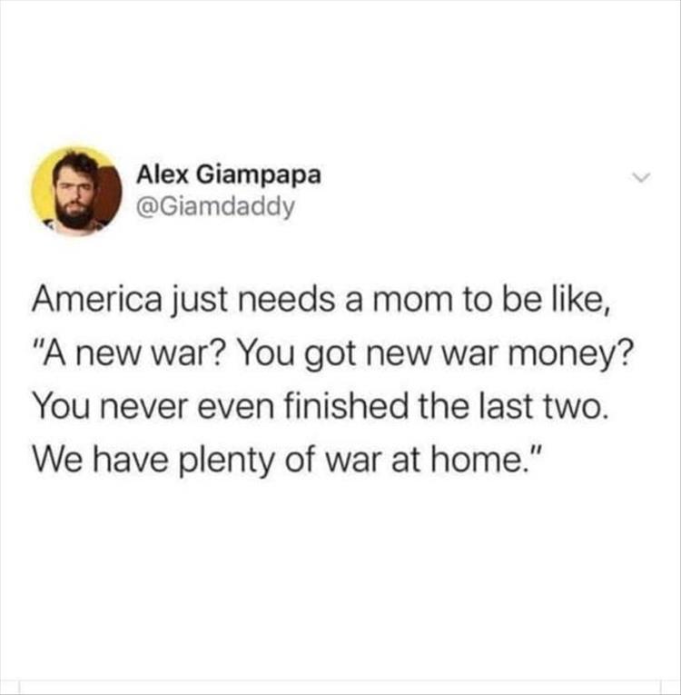 war