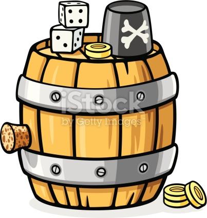 barrel-with-dice-pirate-theme-cartoons-v