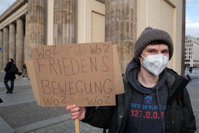 Demonstrant Berlin