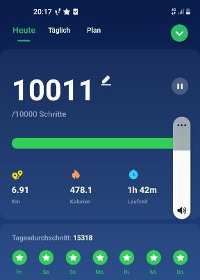 Screenshot 20220106-201701 Pedometer Ste