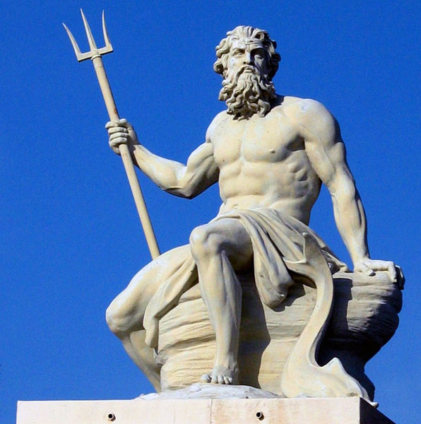 Poseidon Statue