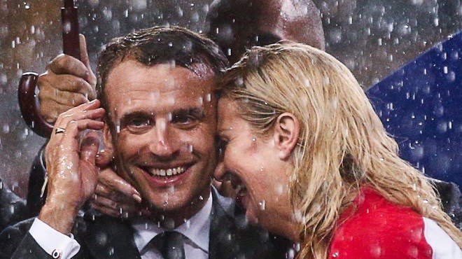 Grabar mit Macron 4